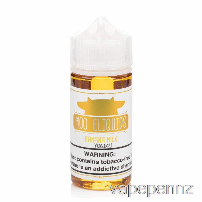 Banana Milk - MOO E-Liquids - 100mL 6mg VAPE NZ